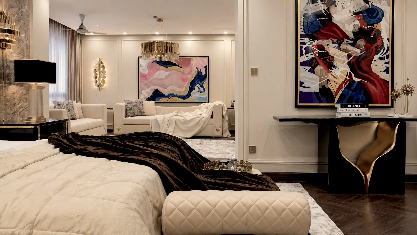 Villa Étoile living space