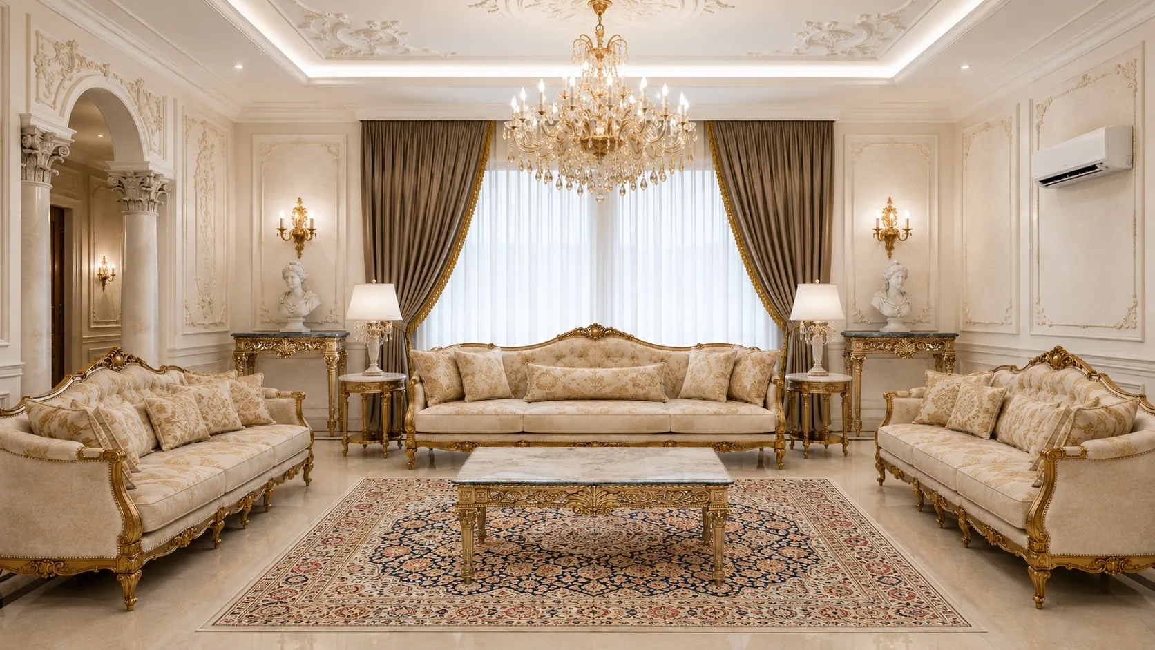 Villa De Luxe interior