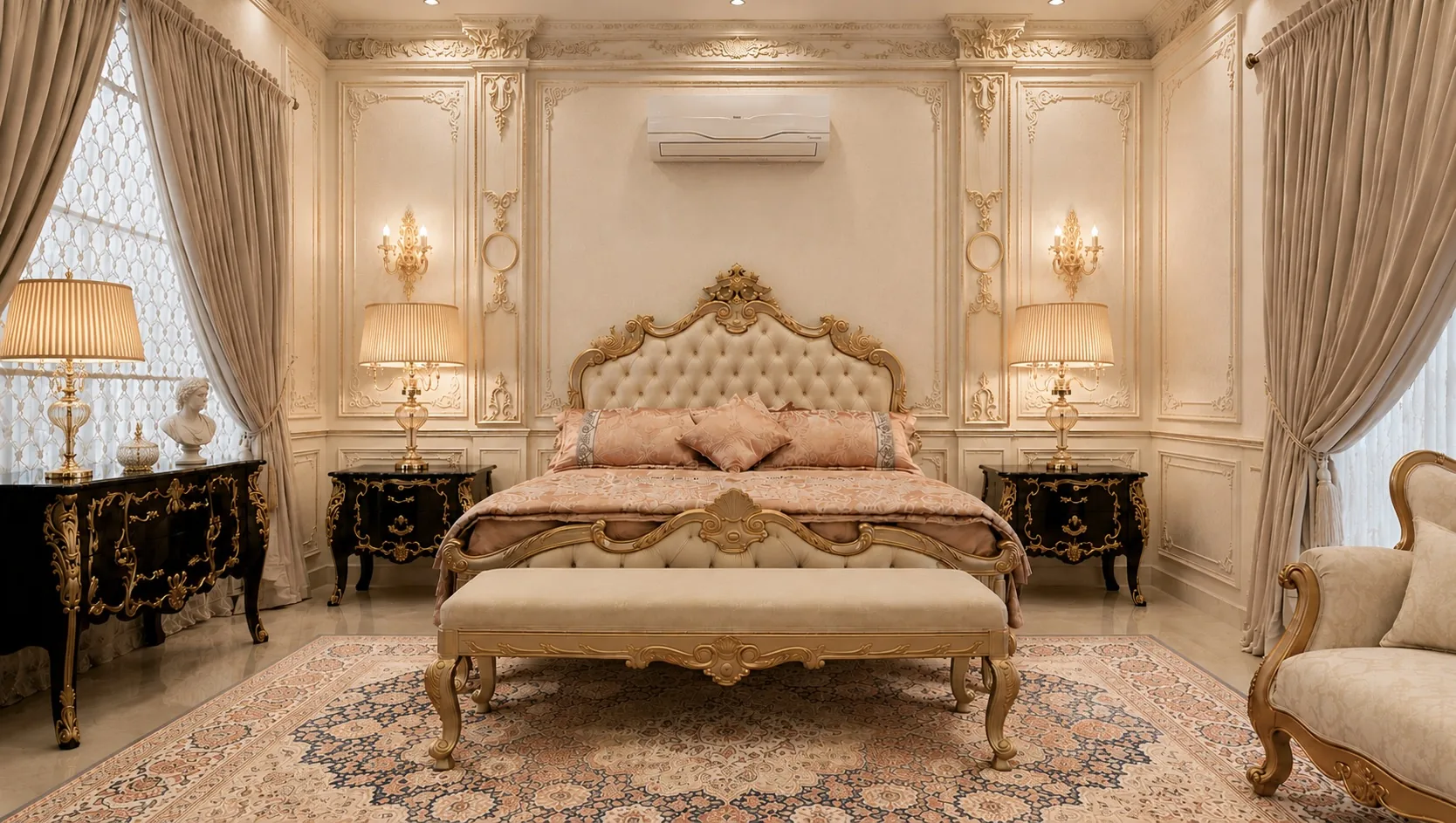 Villa De Luxe bedroom