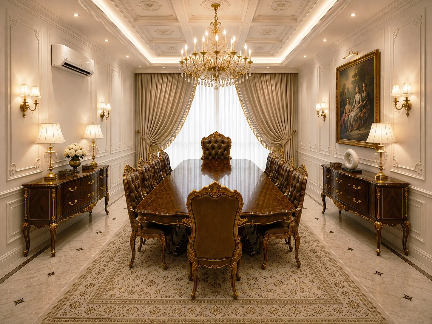 Villa De Luxe drawing room